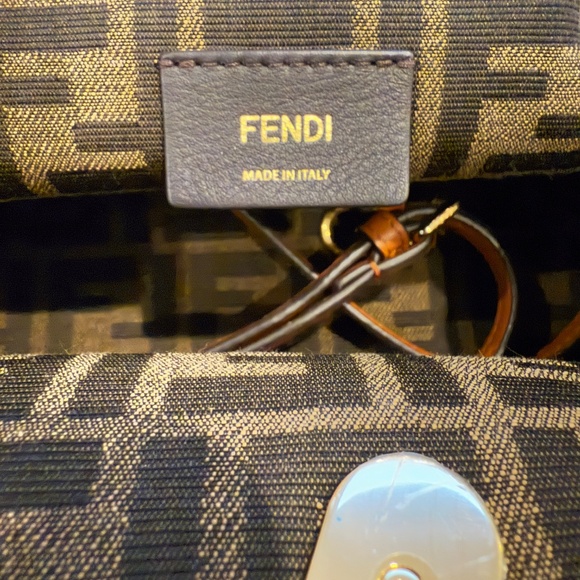 Fendi First Small Raffia Bag - Picture 8 of 8